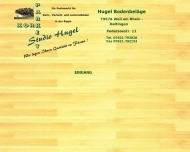 Bild Hugel I. Bodenbeläge