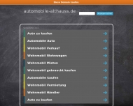 Bild Automobile Peter Althau Automobilhandel