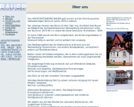 Website Architekturbüro Axel Bauer