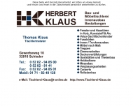Bild KLAUS Tischlerei und Bestattungsinstitut - Klaus Herbert Tischlerei und Beerdigungsinstitut