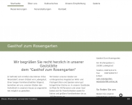 Bild Gasthof Zum Rosengarten