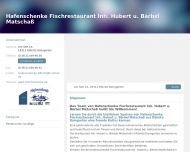 Bild Hafenschenke Fischrestaurant Inh. Hubert u. Brbel Matscha
