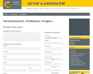 Website Auto Langmayr 1 A Autoservice