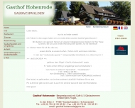 Bild Gasthof Hohenrode