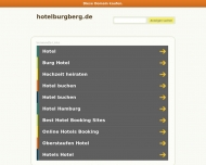 Bild Burgberg Hotel - Cafe - Restaurant