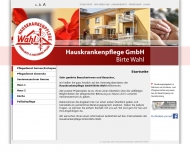 Bild Hauskrankenpflege GmbH, Birte Wahl