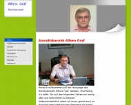 Website Graf Alfons Rechtsanwalt