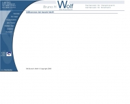 Bild Wolf Bruno H. Rechtsanwalt