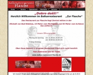 Bild Flasche Balkanrestaurant