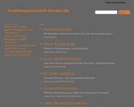 Bild Becker Claudia Krankengymnastikpraxis