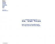 Bild Thier Uwe Dr. jur. Rechtsanwalt