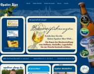 Website Stadtbrauerei Spalt