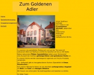 Bild Zum Goldenen Adler Gasthaus Caf seit 1720