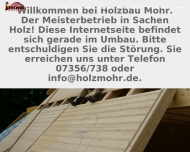 Bild Mohr Rainer Zimmerei