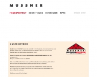 Website Mussner