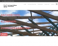 Zimmermeister Carl-August Hoffmann - Dachdecker Klempner Zimmerei