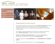 Website Krahe Manfred Zimmerei