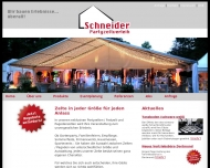Bild Schneider Wilfried Zeltverleih