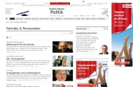 Website Frankfurter Allgemeine Zeitung