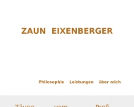 Bild Zaunanlagen Eixenberger