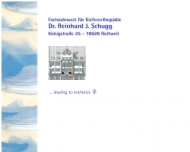 Bild Schugg Reinhard J. Dr. Kieferorthopde