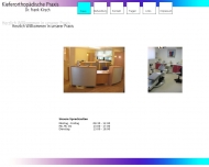 Website Kirsch Frank Dr. Fachzahnarzt f�r Kieferorthop�die