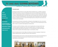 Website Moessner Susanne Dr. Praxis für Kieferorthopädie