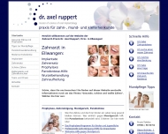 Bild Zahnarzt Dr. Axel Ruppert, M.Sc., M.Sc.