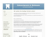 Zahn?rztin in Berlin Charlottenburg - Angelika Woltmann