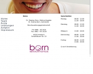 Bild Born Stephan Dr. Kieferorthopde