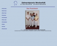Website Wockenfu� Petra Dr. , Steven Zahnarztpraxis