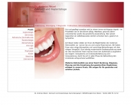 Website Wezel Andreas Dr. Zahnarzt