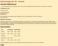 Bild Unzner Andreas Dr.med. Zahnarzt Praxis