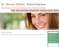 Website Skibba Werner Dr. Zahnarzt