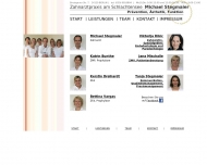 Website Michael Stegmaier Zahnarztpraxis am Schlachtensee Zahnarzt