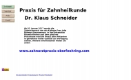 Bild Schneider Klaus Dr.med.dent. Zahnarzt