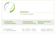 Bild Sighart Christian Dr.