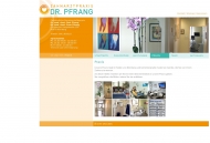 Website Pfrang Gert Dr. Zahnarzt Praxis Sven Dr. Zahnarztpraxis