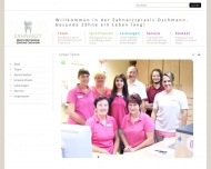 Website Oschmann Eberhard Dipl.-Stomatologe Zahnarztpraxis