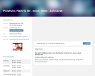Bild Polsfuhs Henrik Dr. med. dent. Zahnarzt