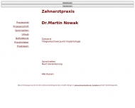 Bild Nowak Martin Dr. Zahnarzt