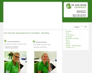 Website Meyer Karl Dr.med.dent.