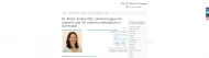 Website Dr. Kristin Endres