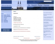 Website Hesse Ralph-Peter Dr. Zahnarzt