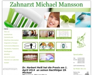 Website Zahnarzt Michael Mansson