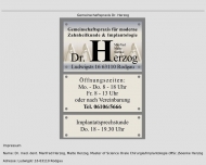 Bild Herzog Manfred Dr. , Malte , Soenke Gemeinschaftspraxis fr Zahnrzte