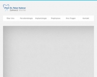 Website Zahnarztpraxis Prof. Dr. Peter Hahner