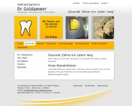 Website Goldammer Stephan Dr. Zahnarzt