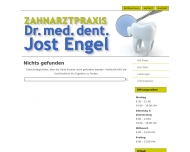 Website Engel Jost Dr. Zahnarzt
