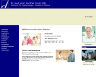 Bild David Gunther Dr.med.dent. Zahnarzt